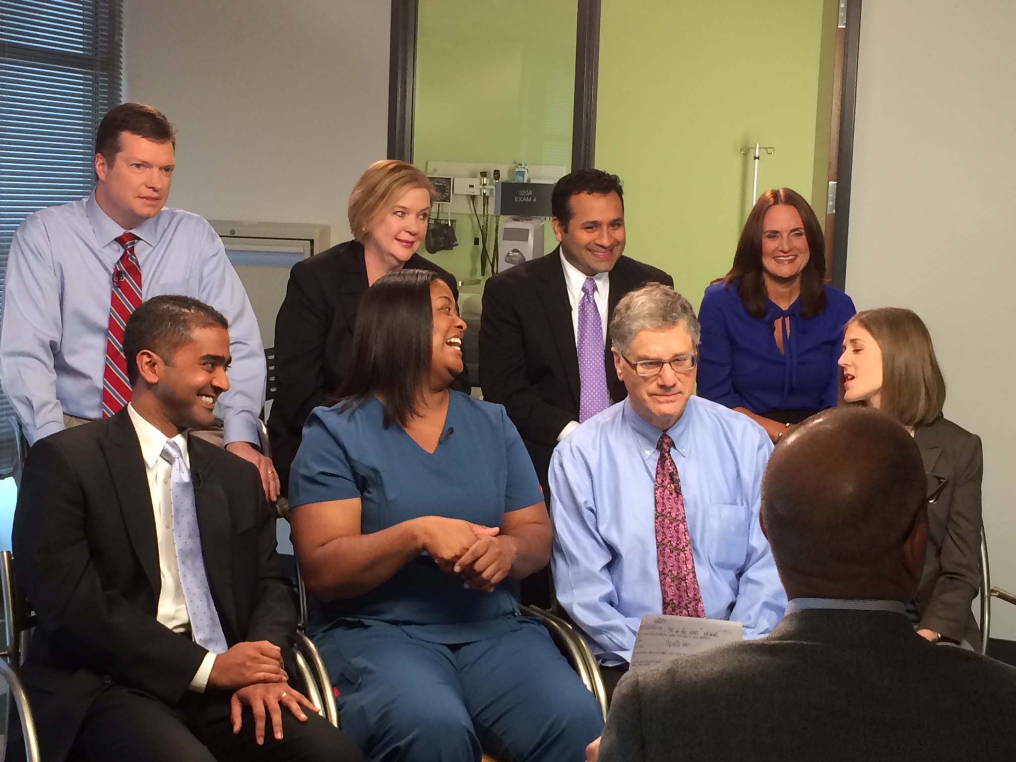 The Emory doctors talking with NBC. 