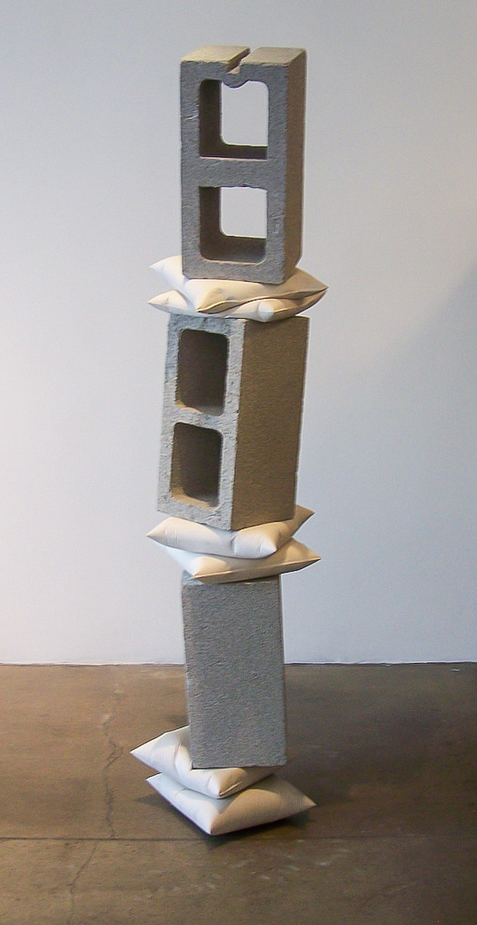  Cinderblocks, Cast Plaster  Life Size  &nbsp; 