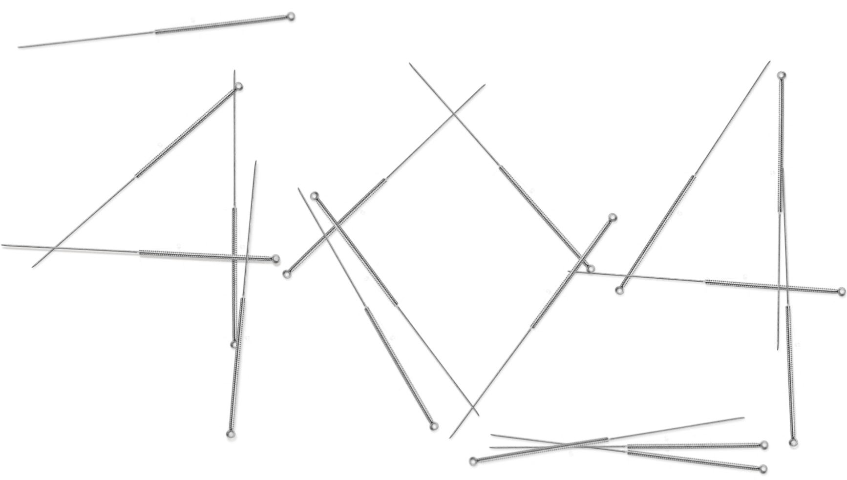 The number 404 formed with sticks on a transparent background