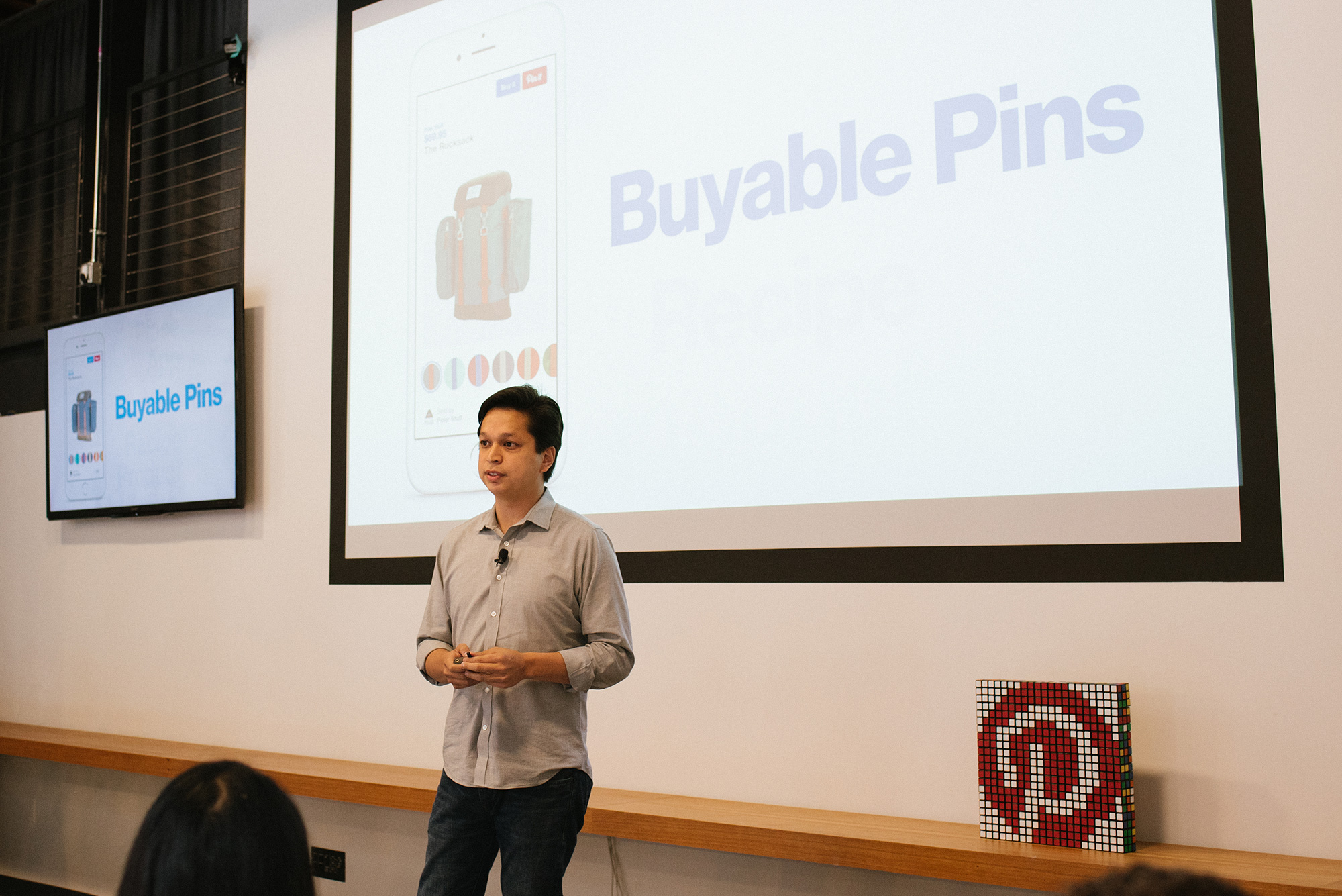 CEO Ben Silbermann speaking