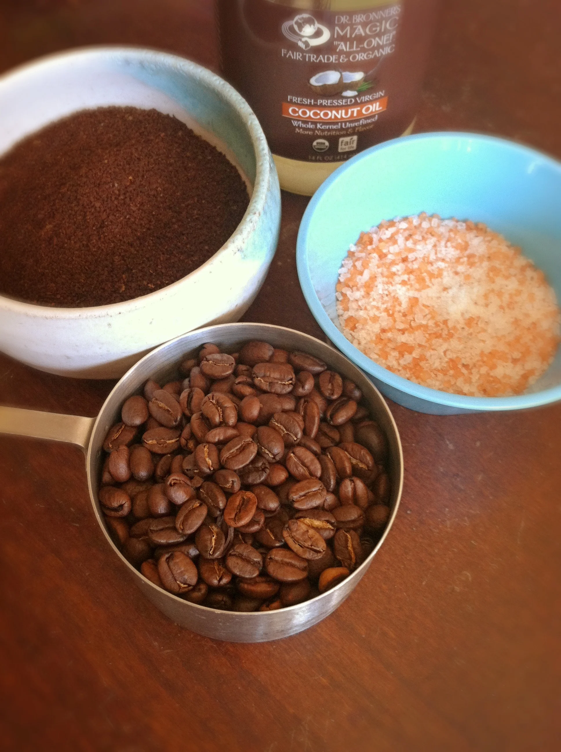 diy coffee body scrub