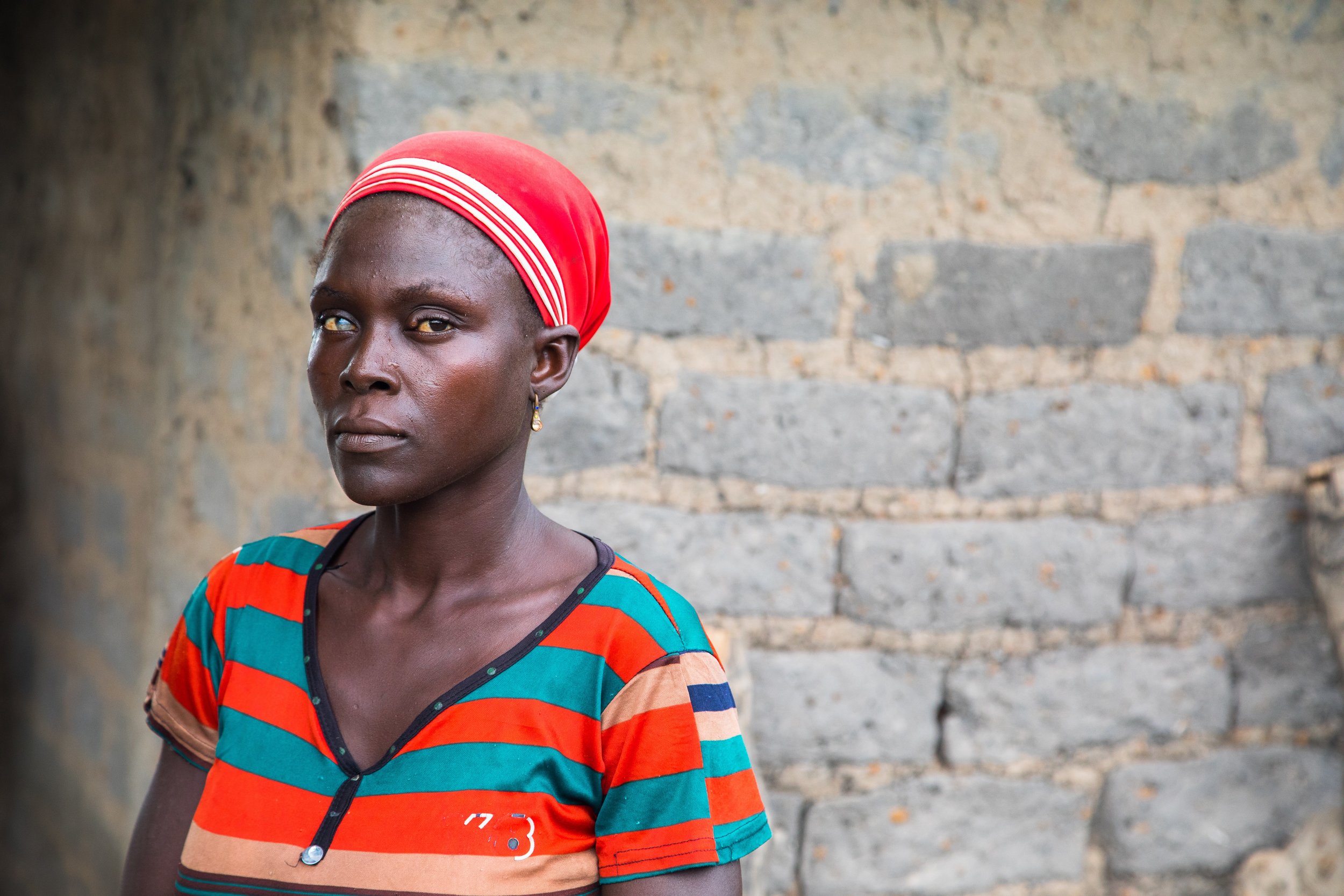 A widow in Benue State, Nigeria