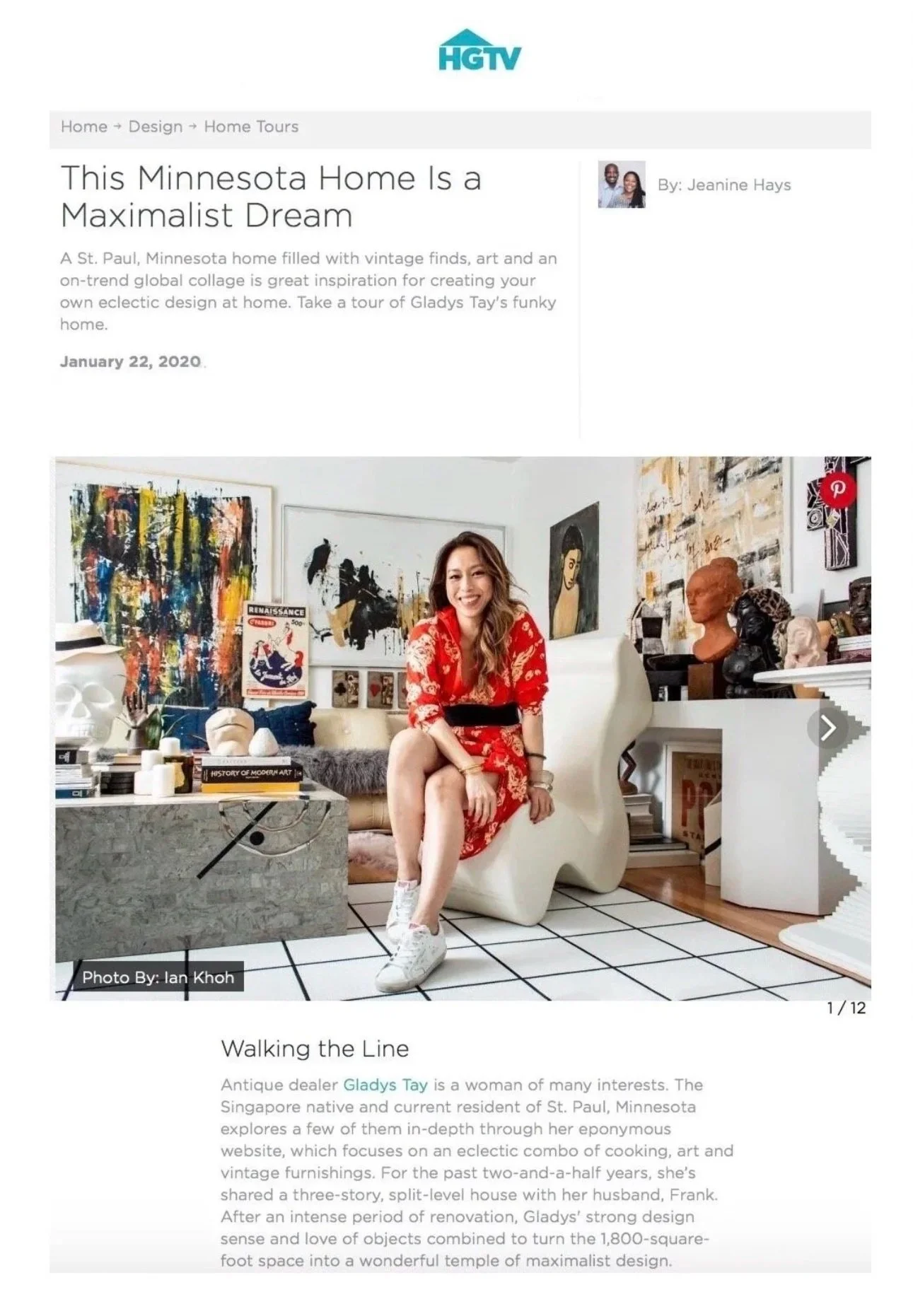 Feature with Discovery HGTV: A Maximalist Dream Home