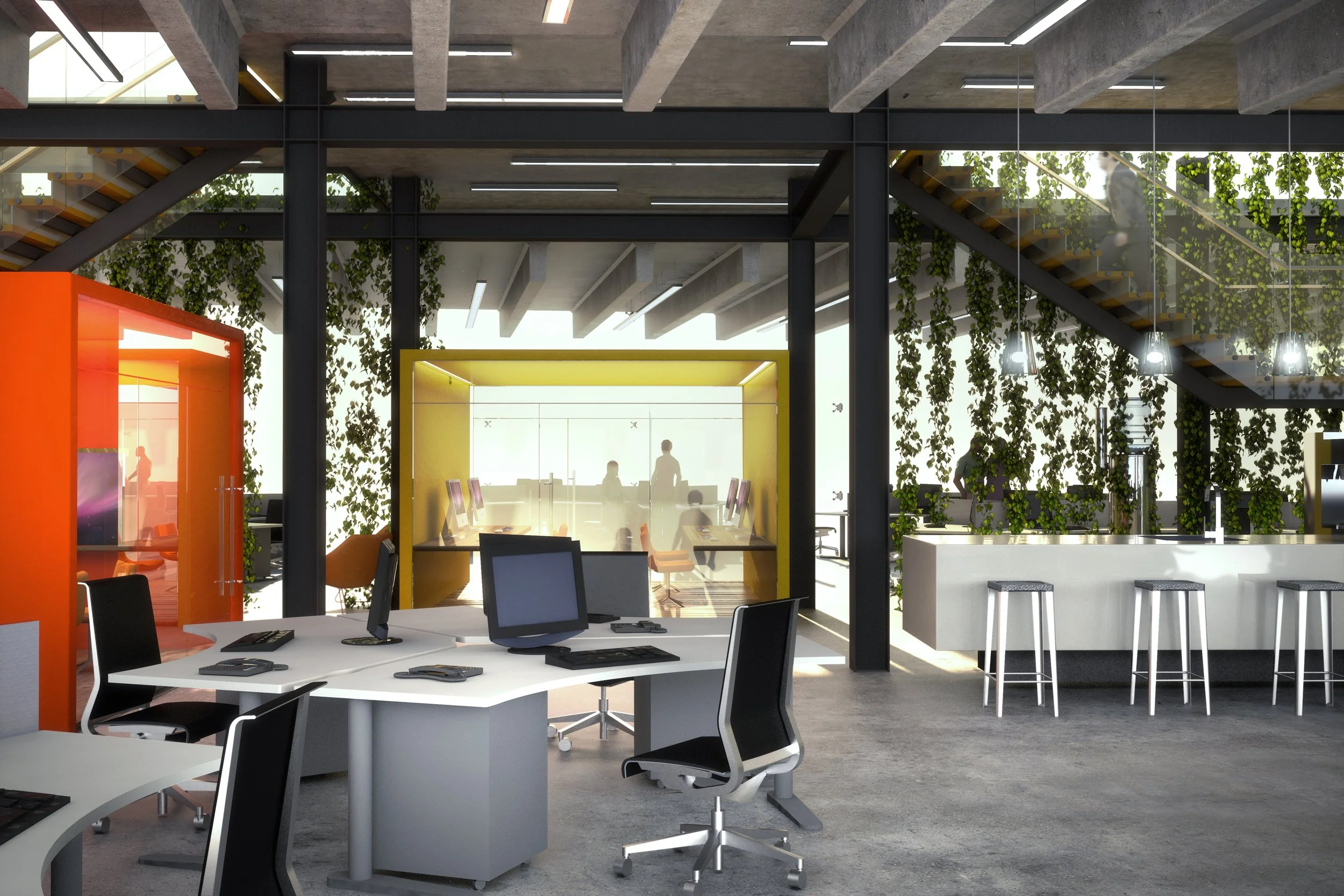 Corporate HQ Interior Design