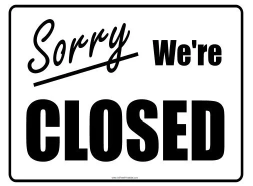 CLOSED for Victoria Day