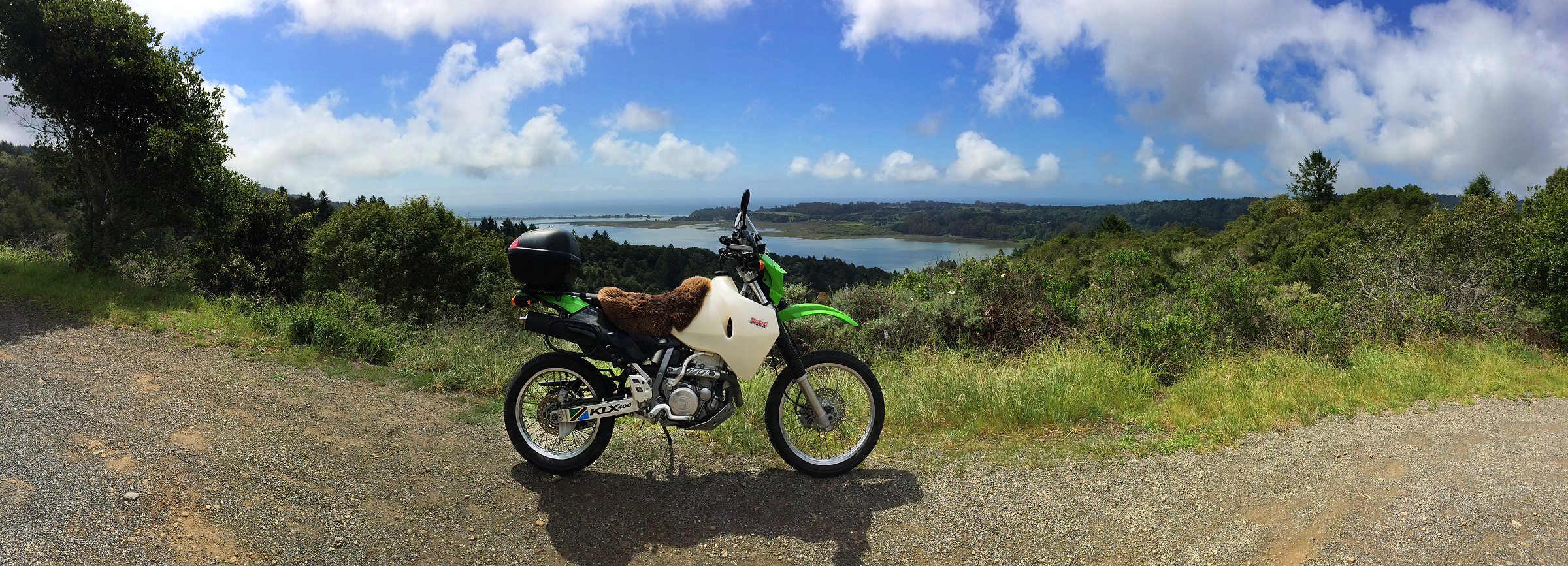 Bolinas Lagoon and the Pacific Ocean beyond. Click to zoom...