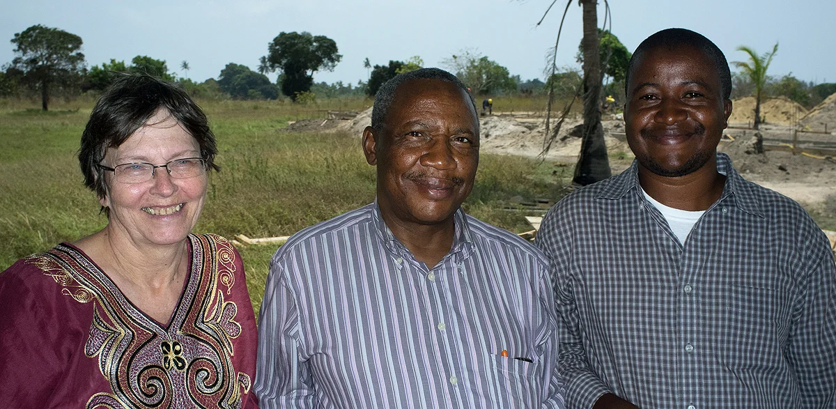 MARY ELLEN KITUNDU, DR. JESSE KITUNDU, AND SELEMANI SHABANI (FOREMAN)