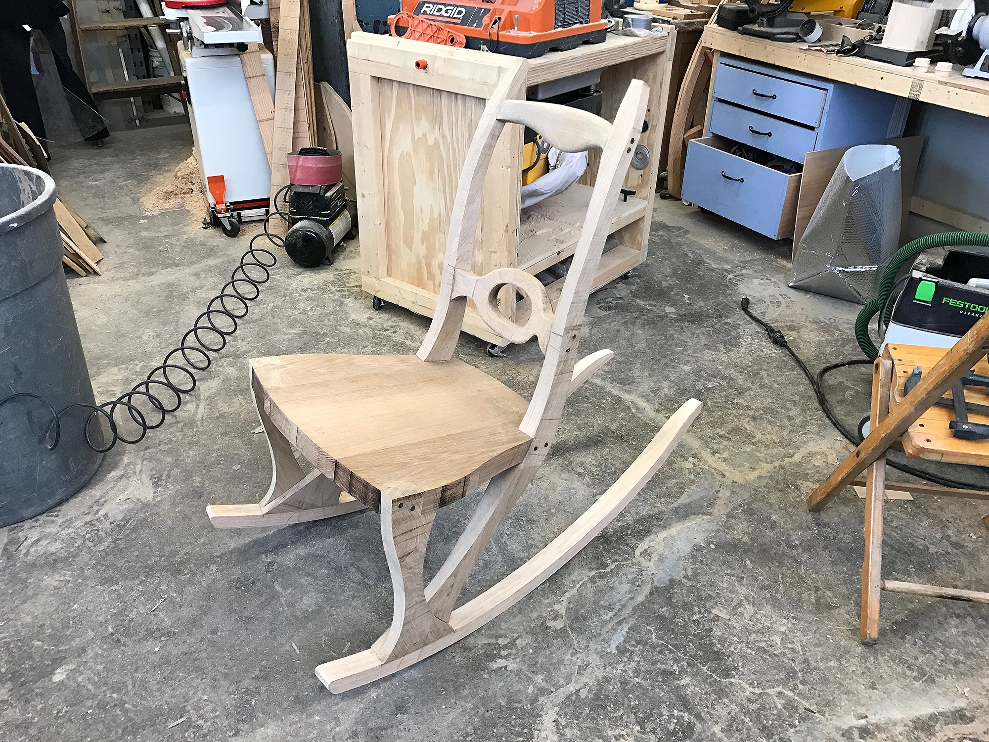on its feet so to speak, rear support is next