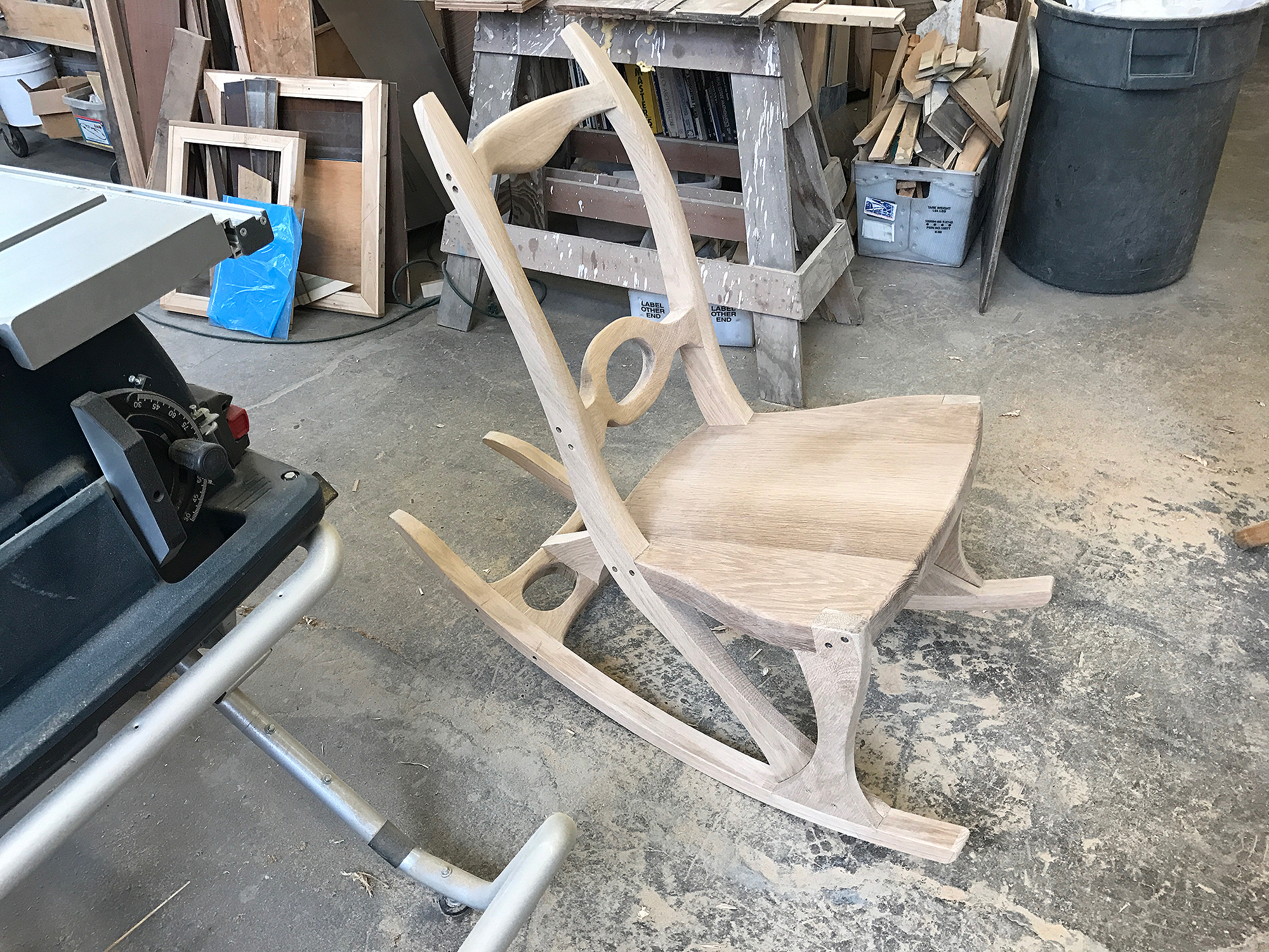 the chair in its final form