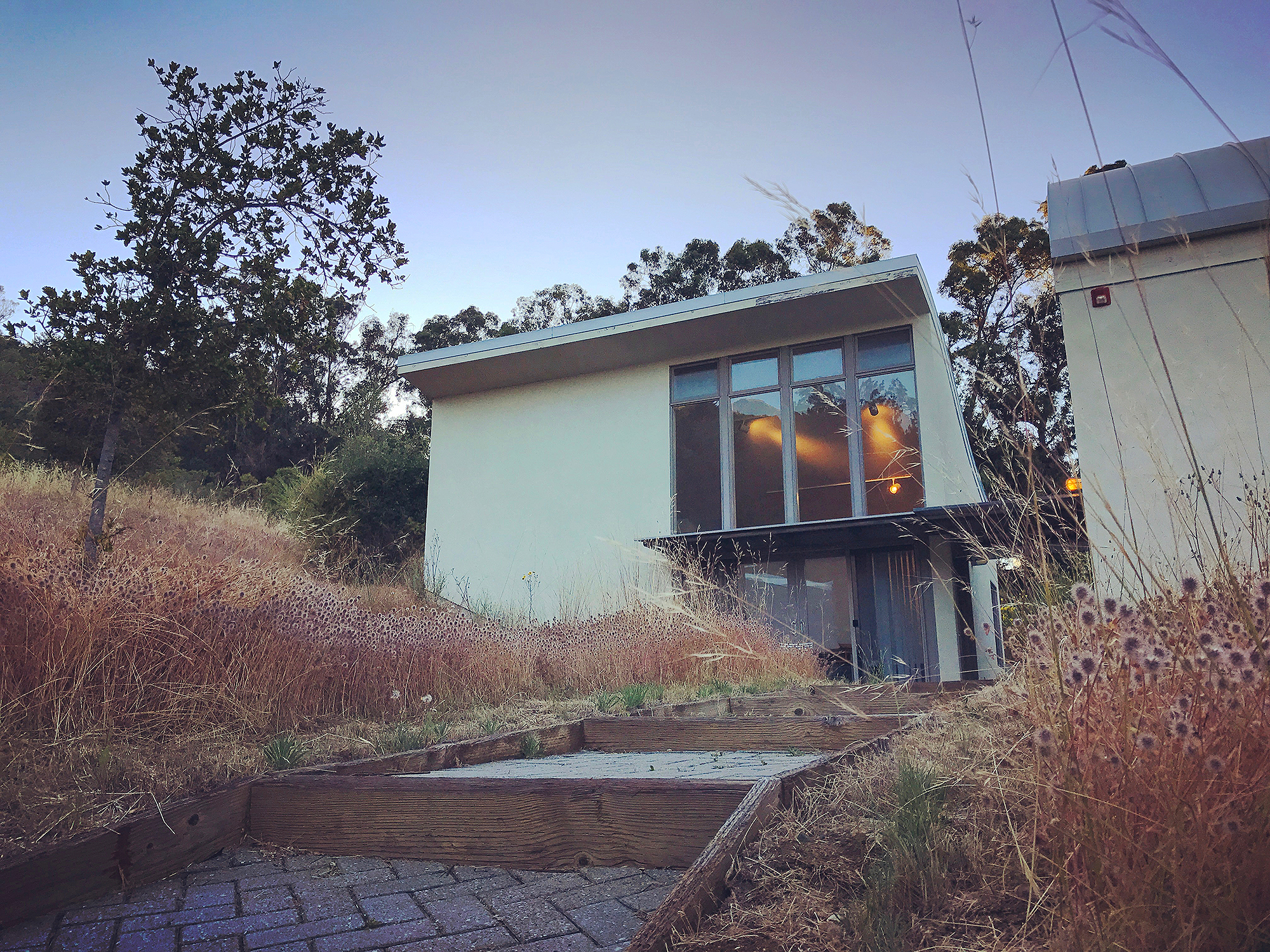 Arriving at Montalvo Arts Center a month early to build the deck
