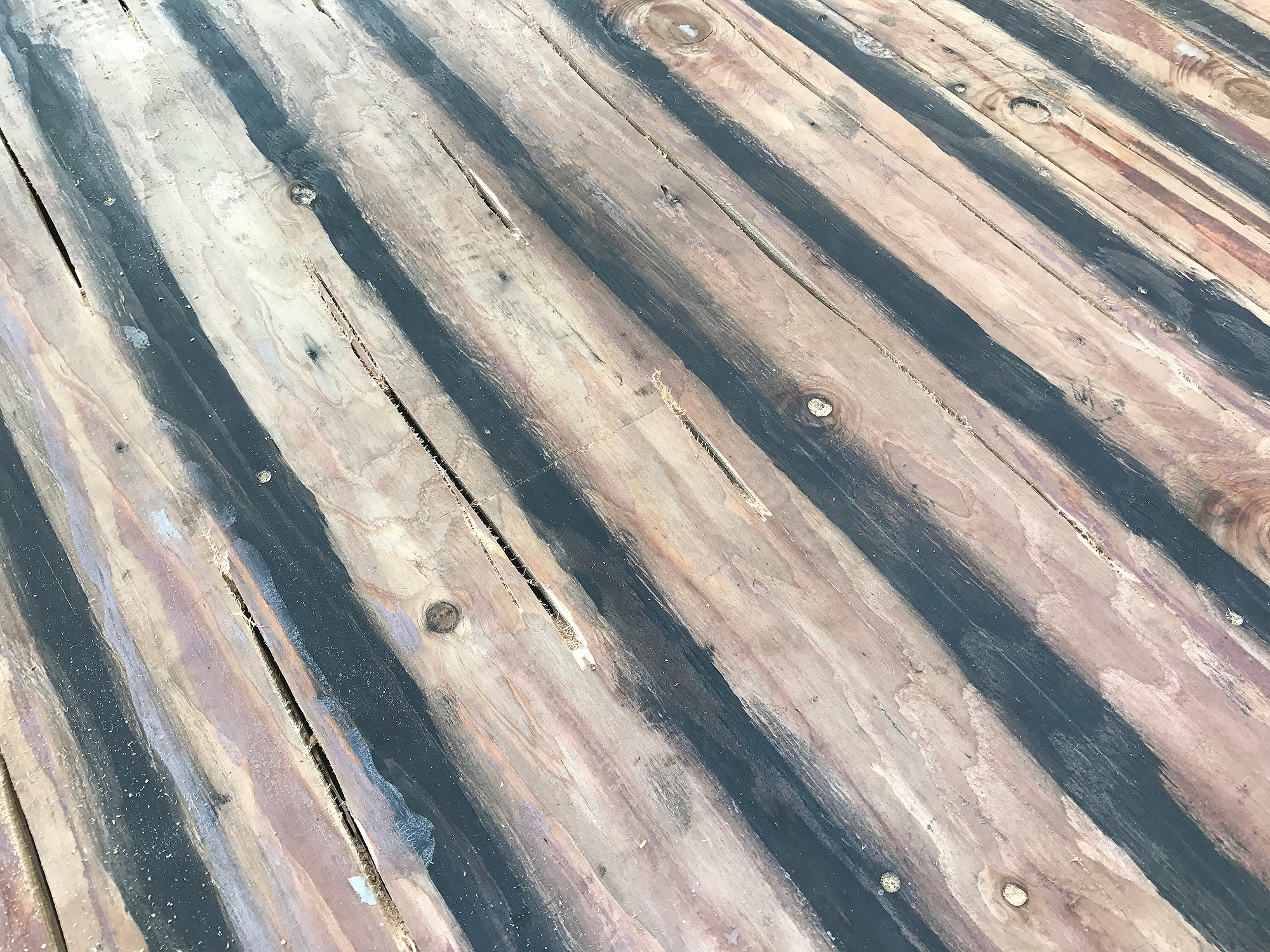 I also cut draining slots into the plywood to let the sprinkler water drain each day.
