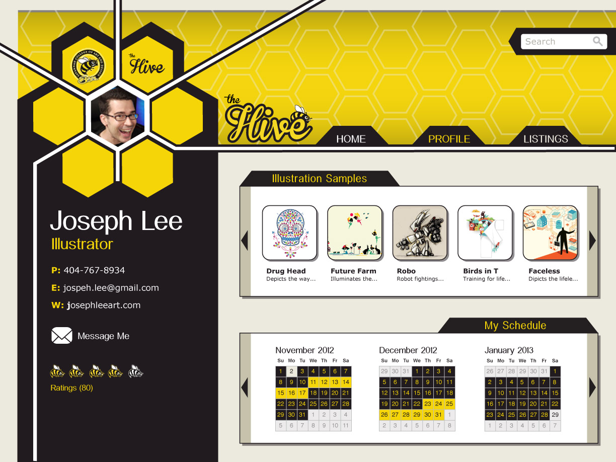  The Hive is a social media platform where users can barter skills and trades. 
