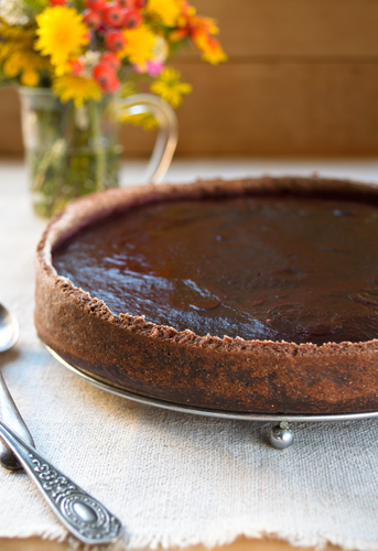 Gluten Free Dark Chocolate Tart