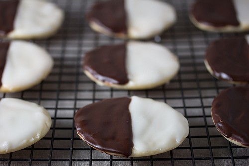 Gluten Free Black and White Cookies