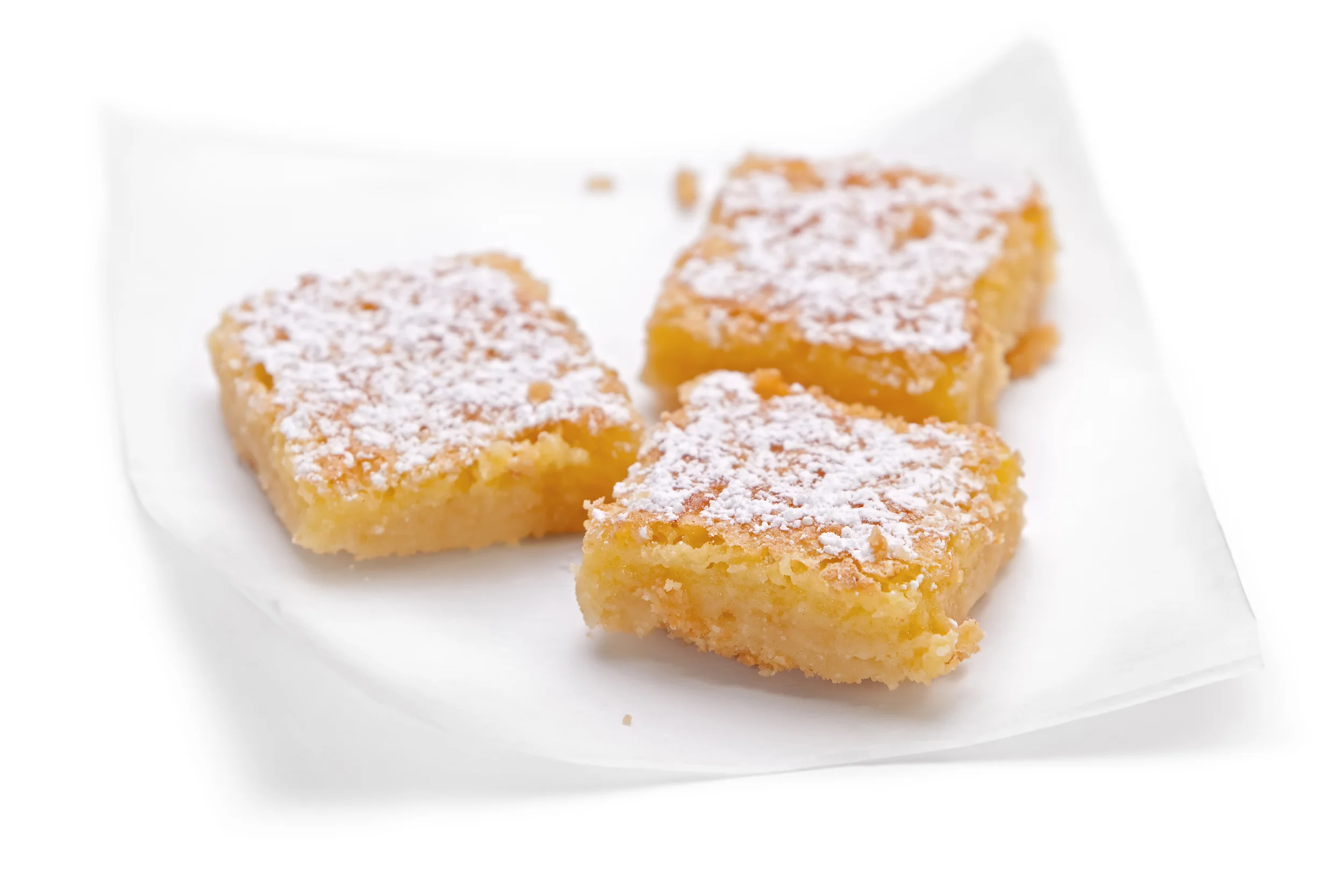 Gluten Free Lemon Squares