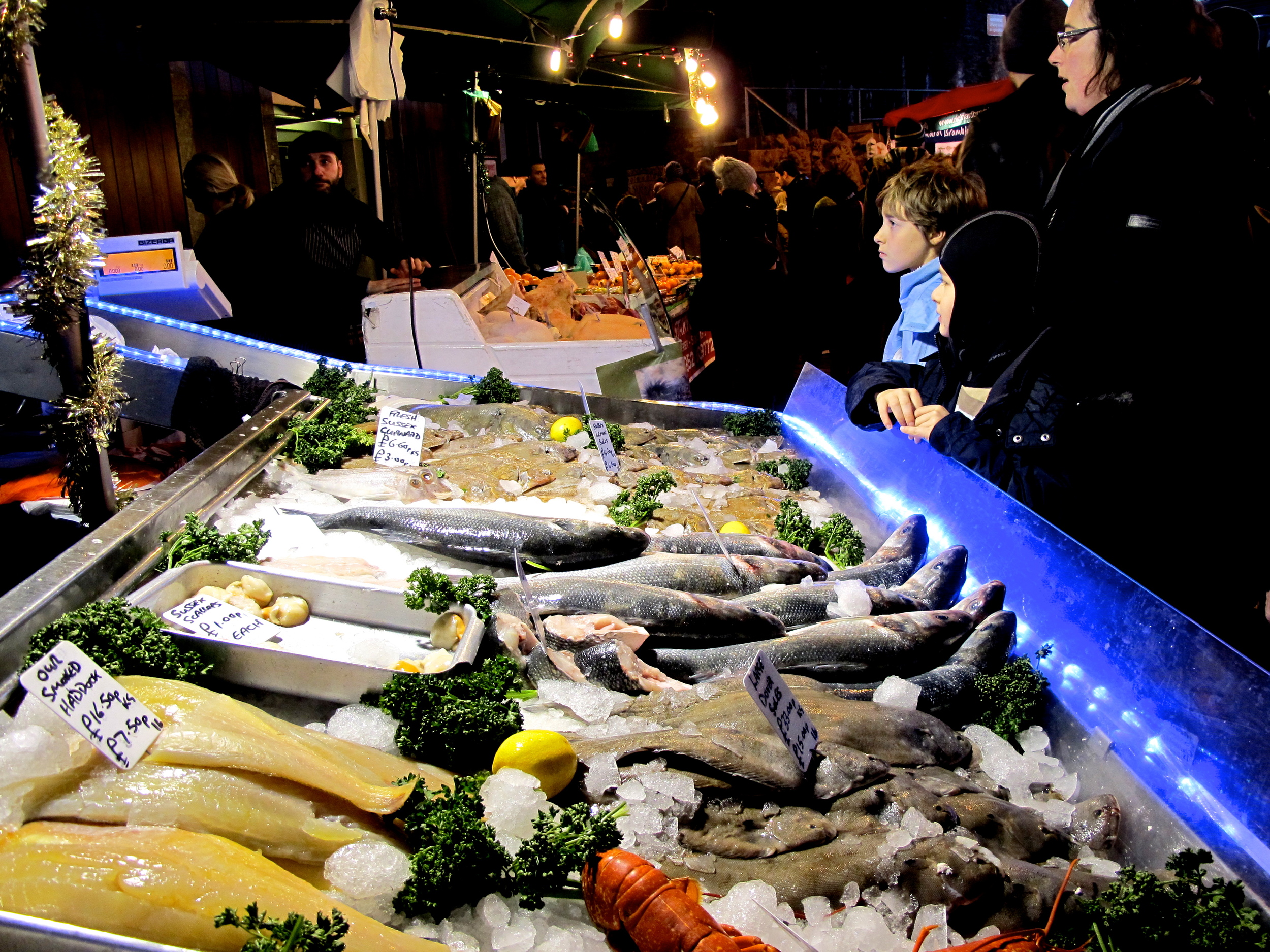 Fish at Borough Market