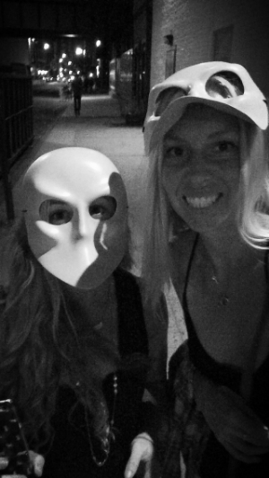 Masked after Sleep No More