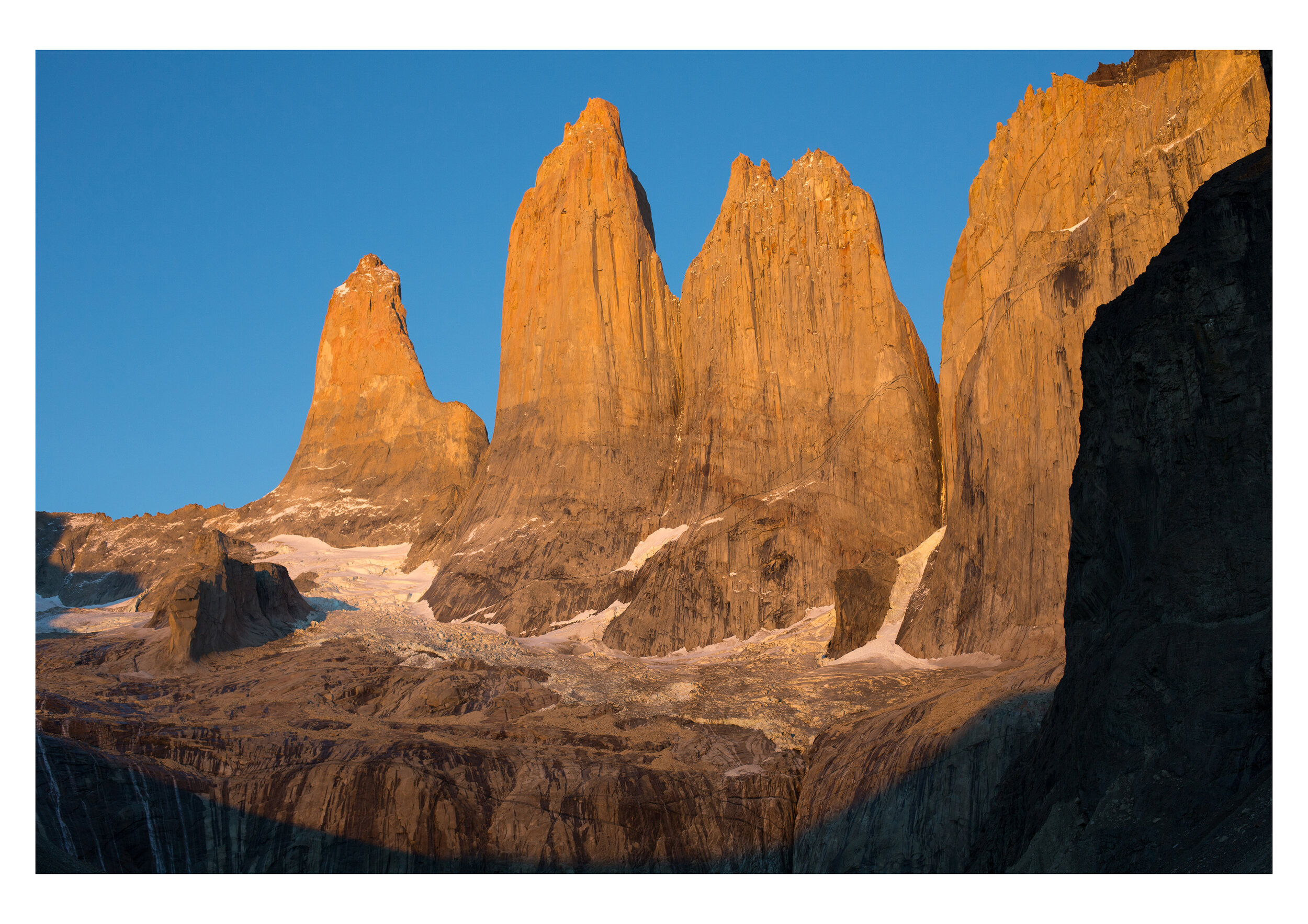 Cuernos Del Paine at Sunrise