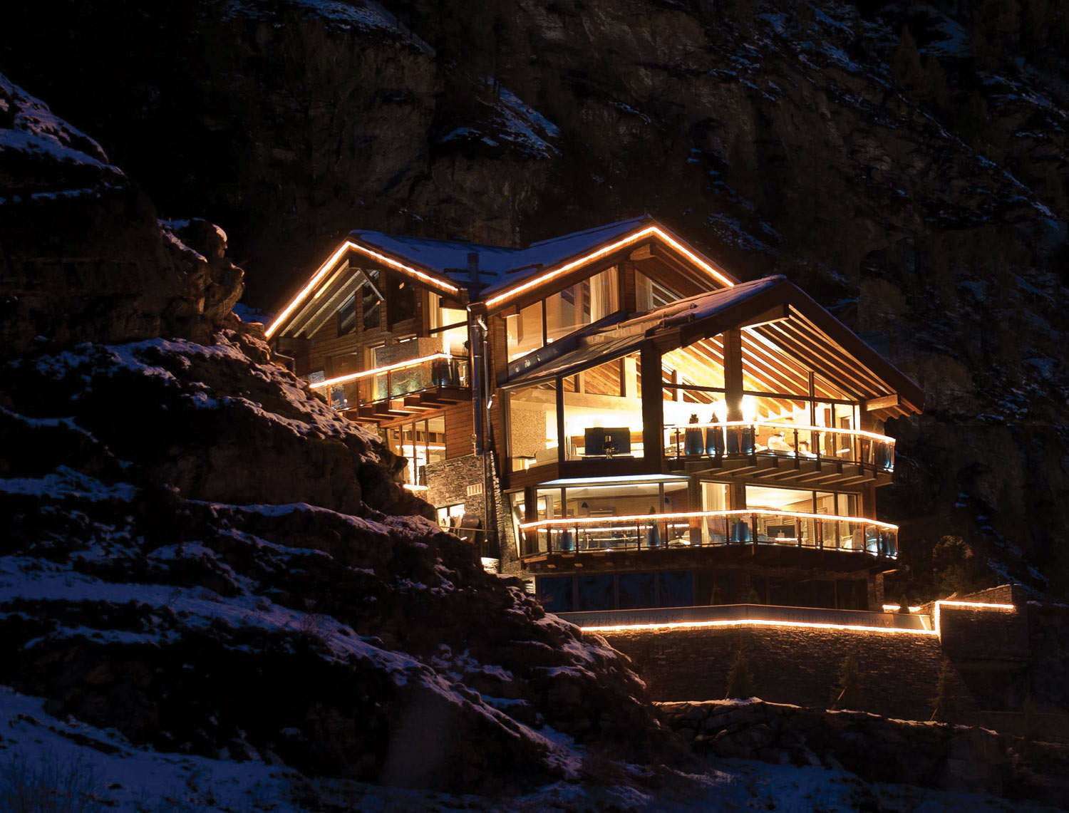 Glamour in the Alps: Zermatt Designer Chalet - Art de Vivre Collection ...