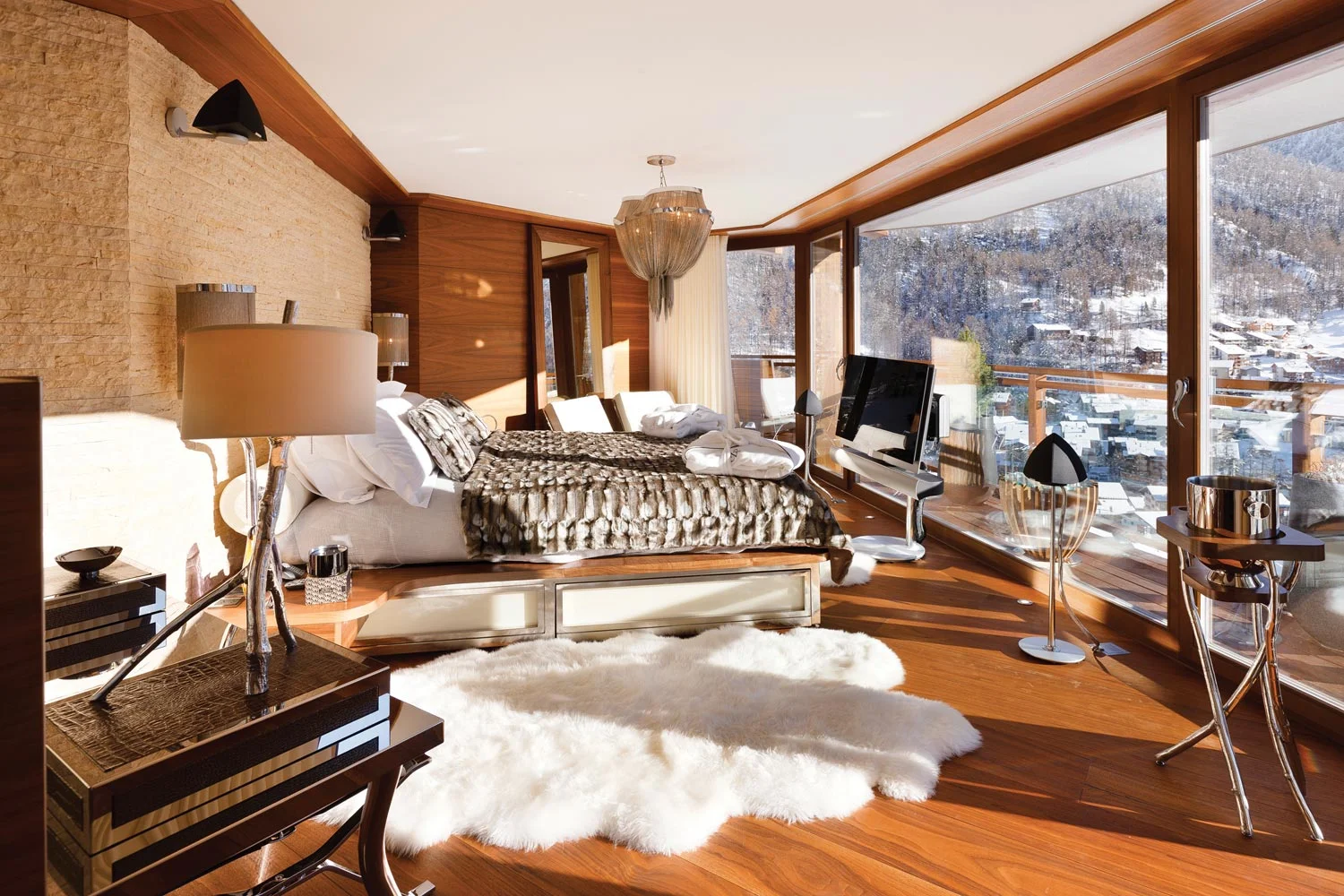 Glamour in the Alps: Zermatt Designer Chalet - Art de Vivre Collection ...