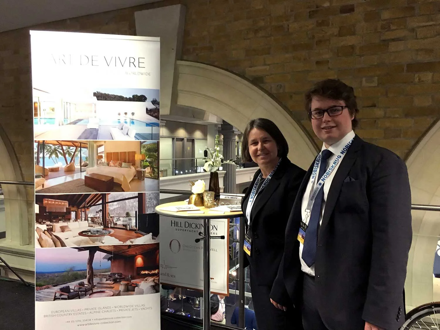  Julie and Sacha Gauthier welcoming partners and new faces to Art de Vivre 's new properties and services
