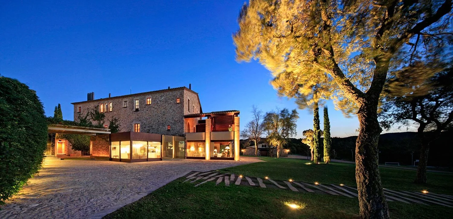 Mas Mateu, Spain - Evening view of villa