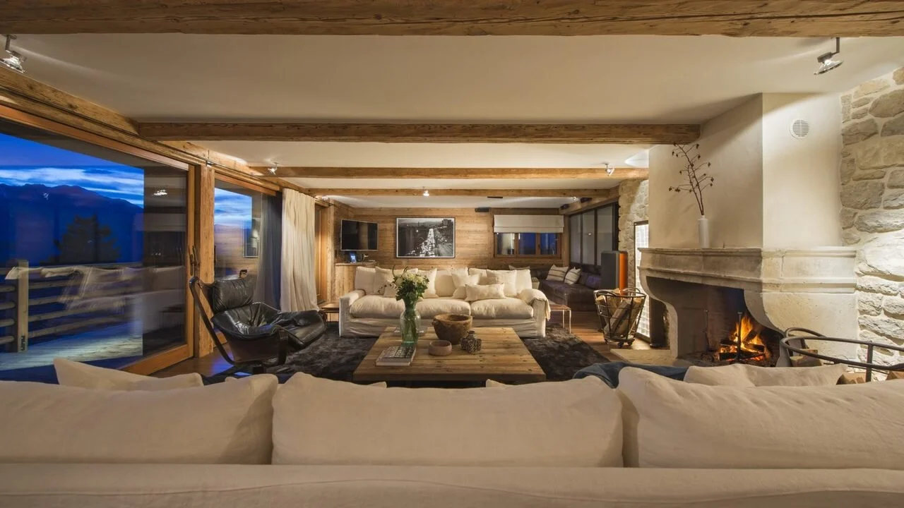 Chalet 1936, Verbier - Living Room (2)