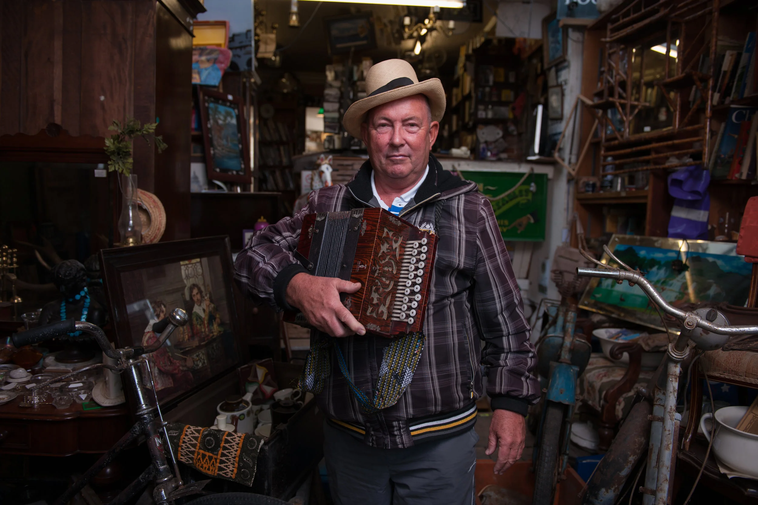 Ian, The Antique Seller