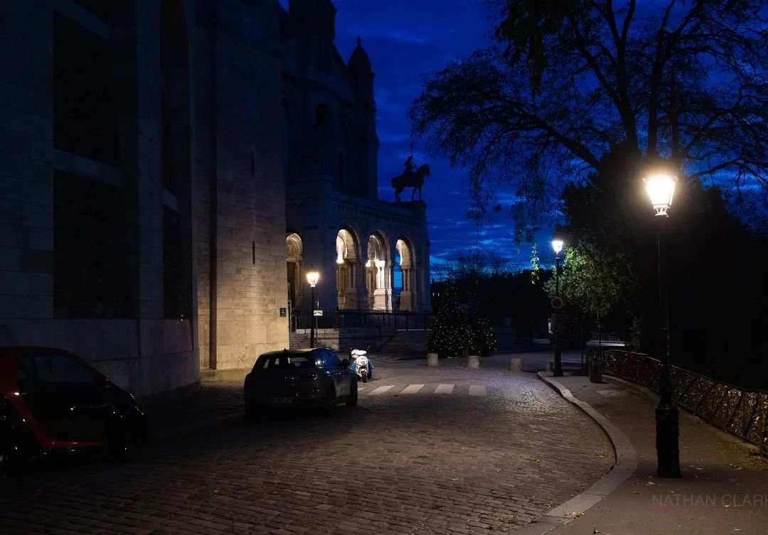 #quietstreets#beforedawn#monmatre#sacrecoeur#paris#cityscapes#nathanclarkephotography