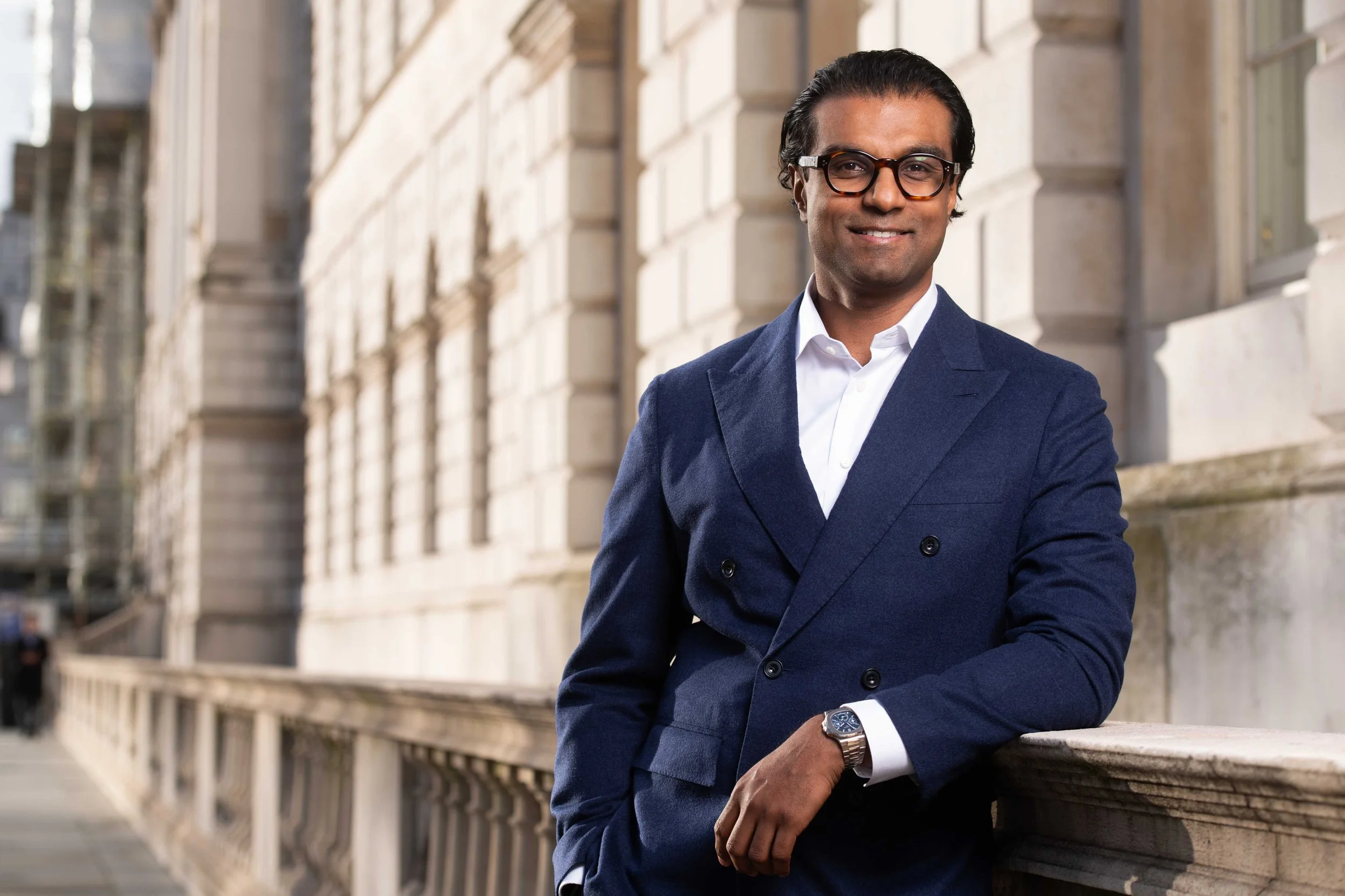 Dev touches down for whirlwind Euro-tour of meetings and pictures - Portraits of a CEO