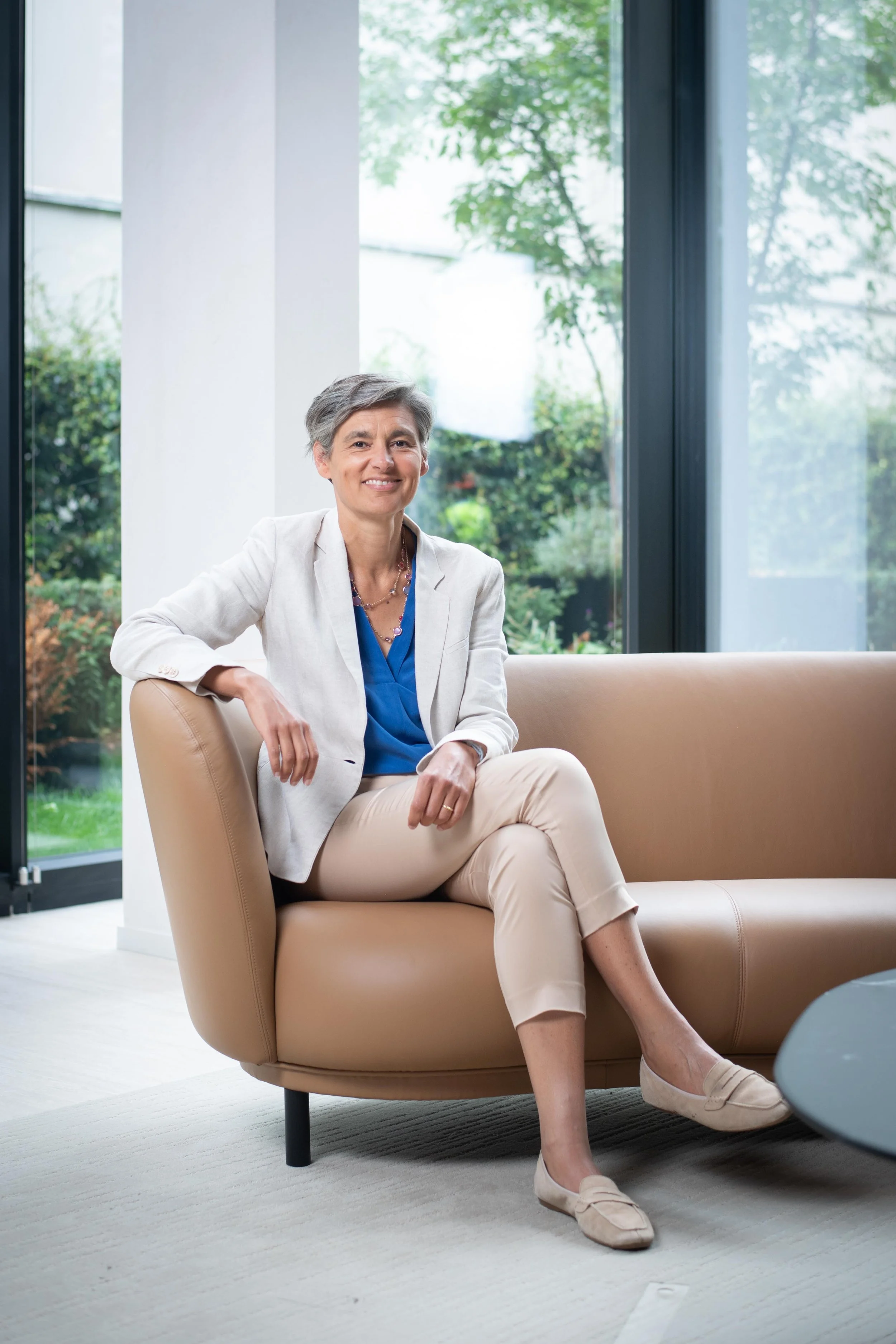 Corporate Portrait of a Businesswoman in a Paris Office