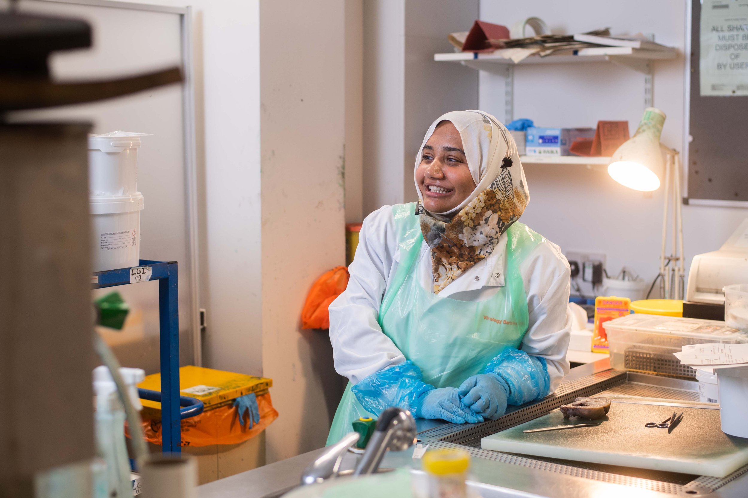 Portrait of a Laboratory Professional at The Royal London Hospital