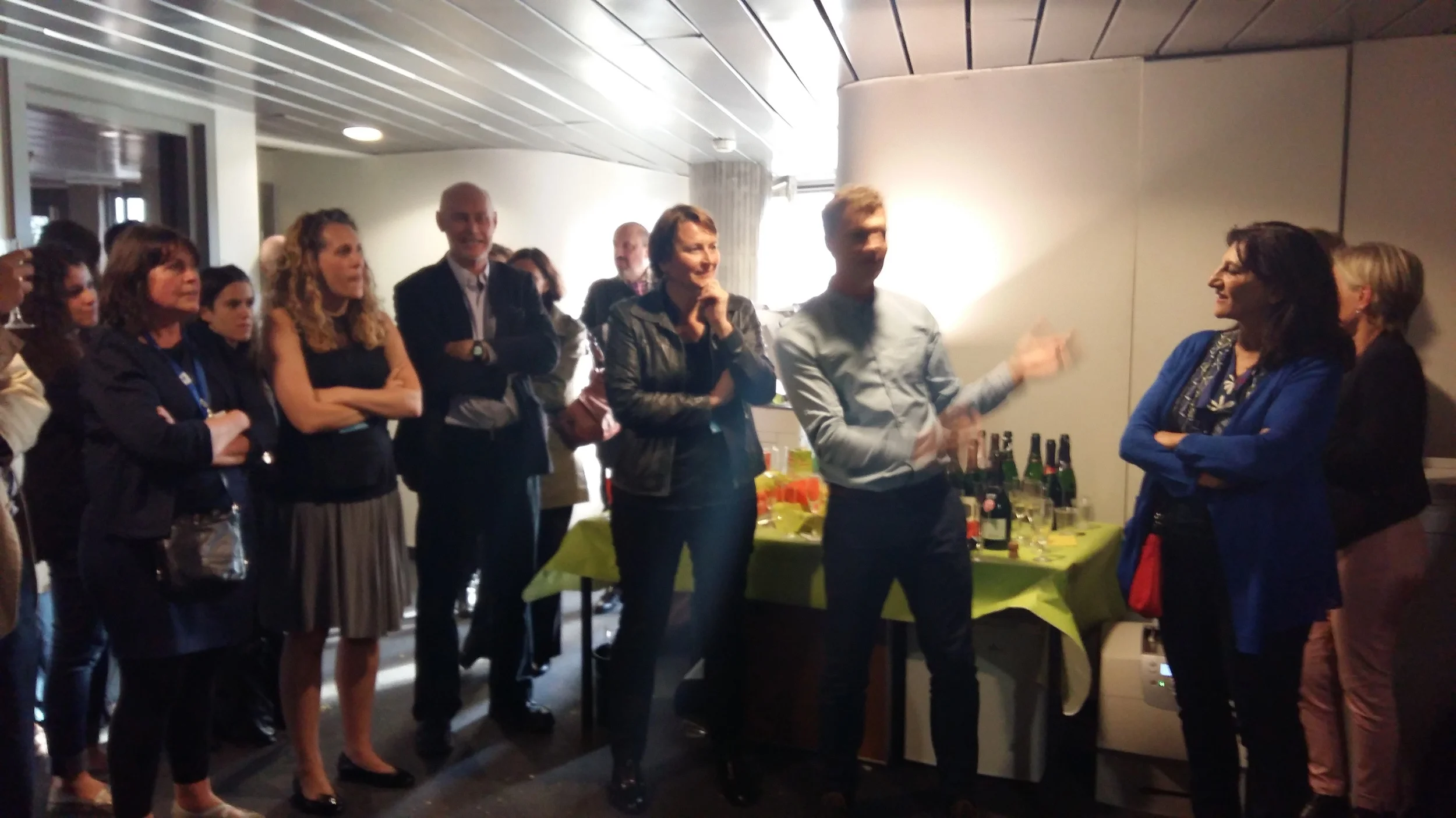 Sign and spoken language interpreters meet at the European Parliament in Strasbourg
