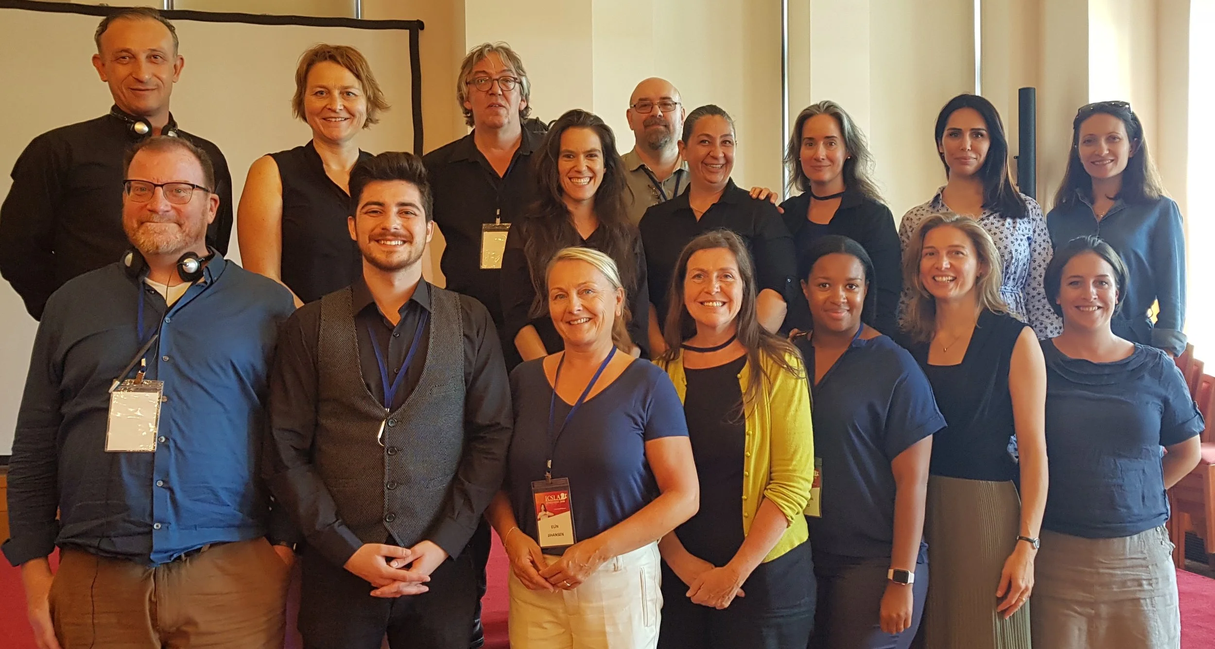 15 sign and spoken language interpreters making communication happen @ICSLA2018