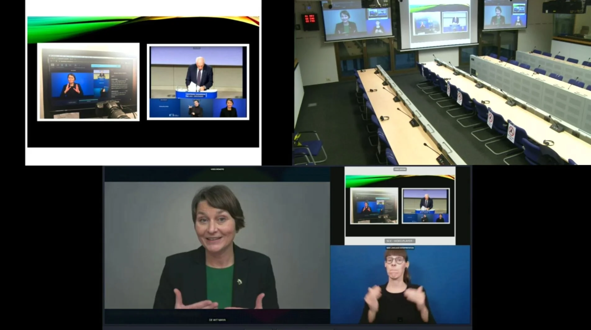 Presentation "Sign language interpretation during the pandemic: opportunities and responsibilities"