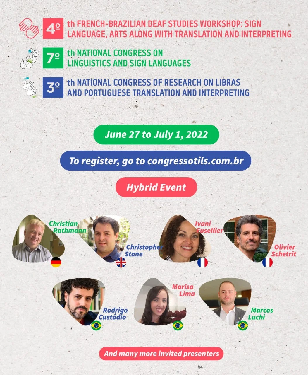 3rd National Congress of Research on Libras and Portuguese translation and interpreting