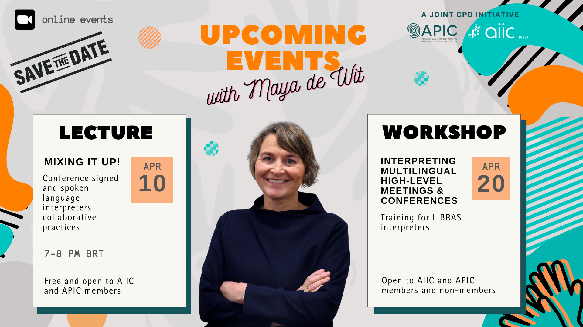 Lecture & workshop for AIIC Brazil & APIC