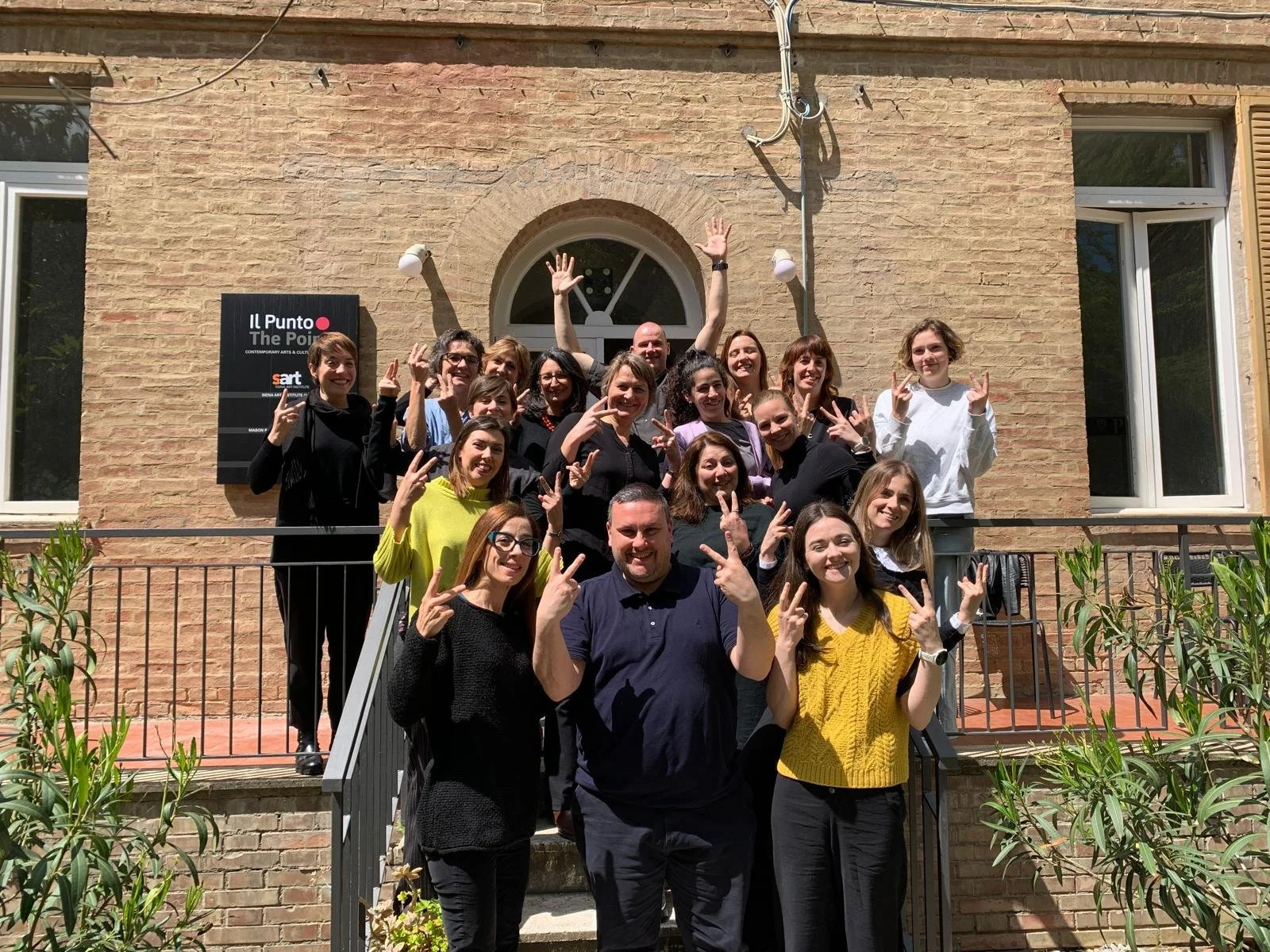 MITS students meet in Siena for the first time