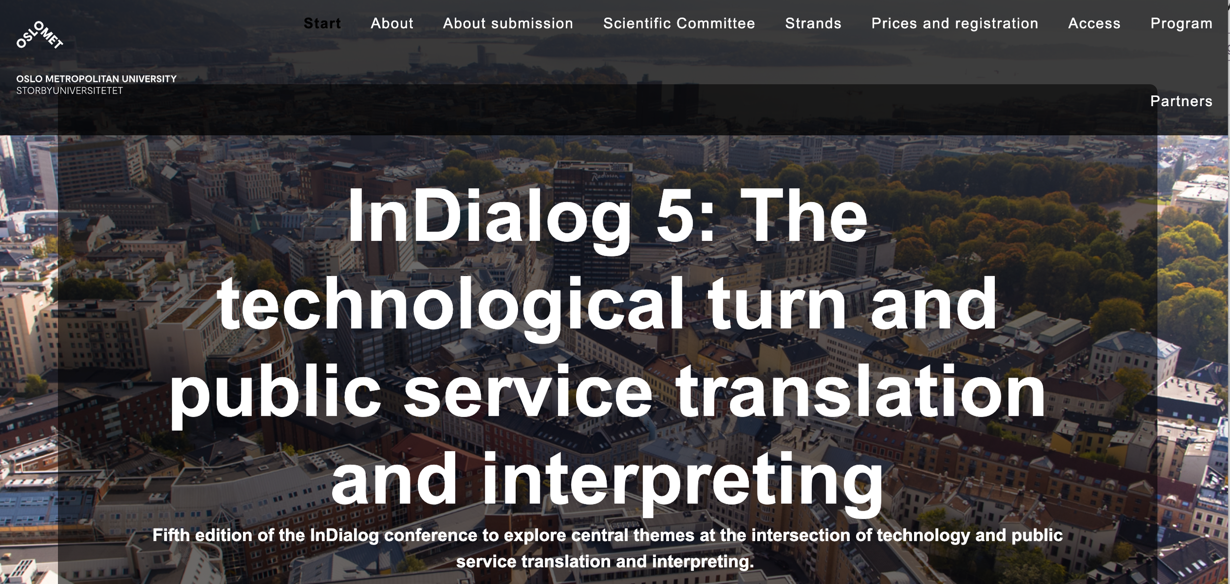 InDialog 5, Oslo, Norway