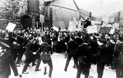 The 1968 march in Derry which ended in violence referred to in the novel