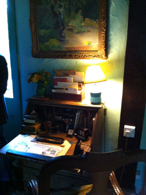 Virginia's desk