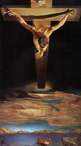 'Christ of St John of the Cross' by Salvador Dali