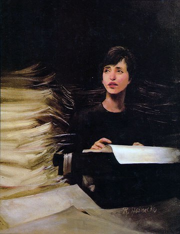 Painting by Renee Heinecke