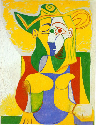 A professor who suffers from dementia is given a copy of a Picasso painting which reflects the confusion he has about his wife's identity.