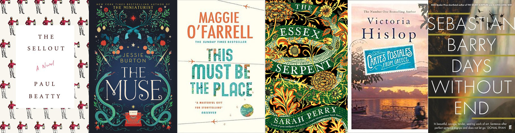The British Book Awards / Nibbies 2017 Fiction Book of the Year Shortlist