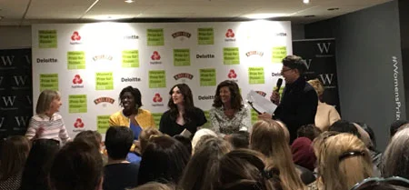 Authors Kate Mosse, Dorothy Koomson, Juno Dawson & Louise Doughty at the Baileys Bar Women's Prize event on Wuthering Heights. 