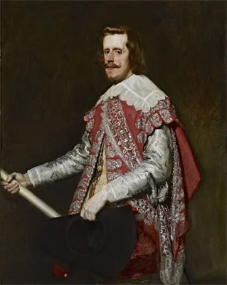 Philip IV of Spain painted by Velazquez