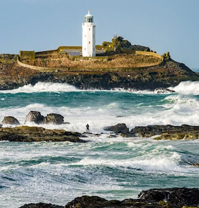 Godrevy Lighthouse - Woolf’s inspiration for the lighthouse in her novel