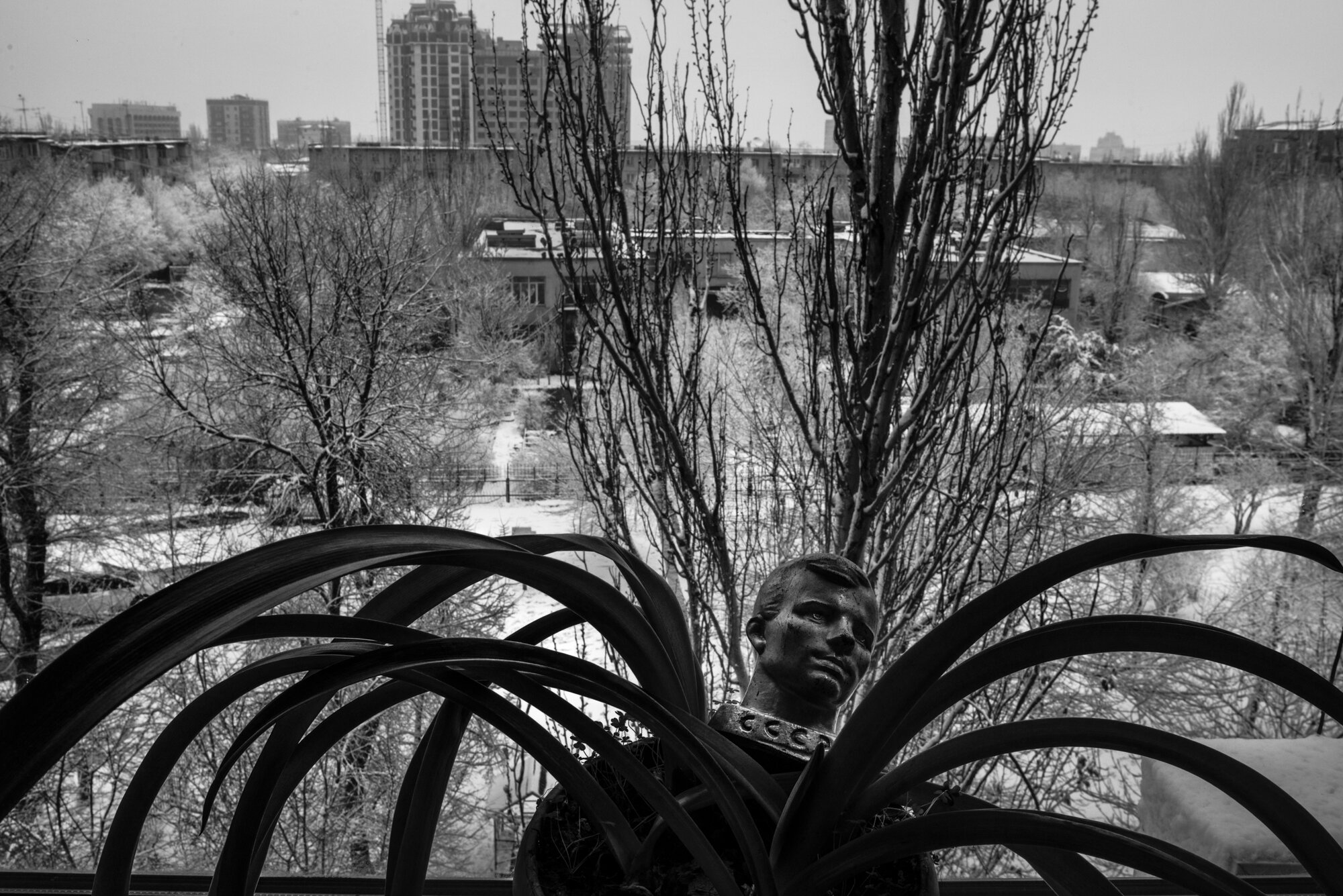 This long-term ongoing project focuses on countries that gained independence after the implosion of the Soviet Union, mainly Central Asia and the Caucasus, with a diversion to pre-war Ukraine. It aims to build a memento, an archaeology of the future