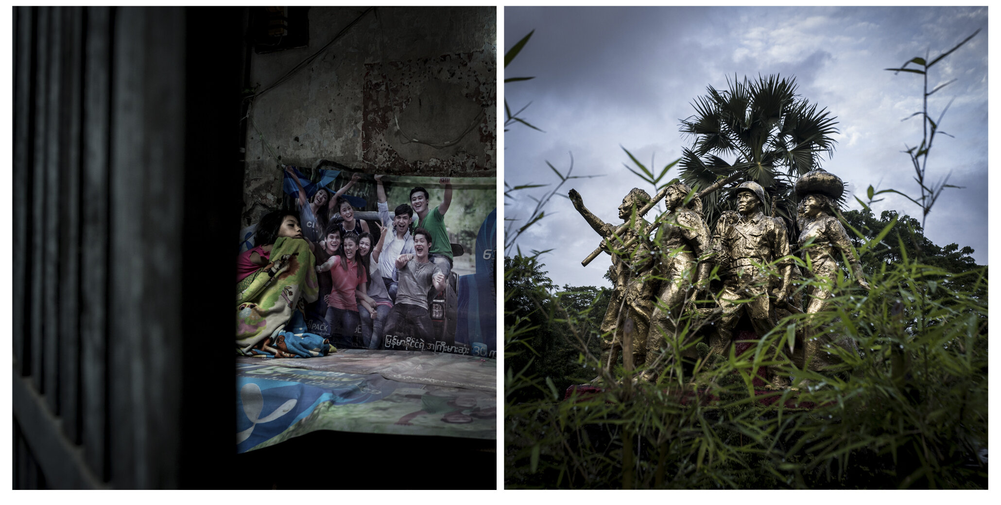 This series is dedicated to the people of Myanmar once again in darkness.